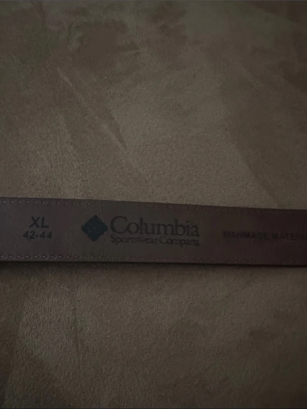 Brown Belt Mens XL 42 44 Columbia
